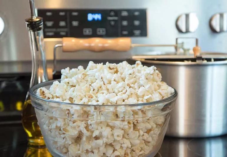 Healthy ways to eat popcorn