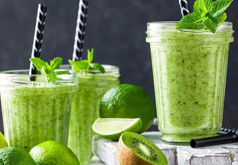 kiwi lime smoothie