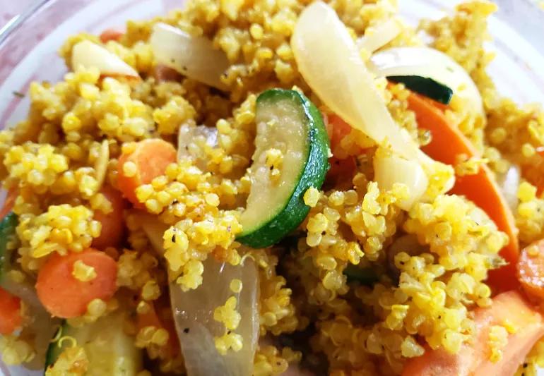 quinoa and veggetables