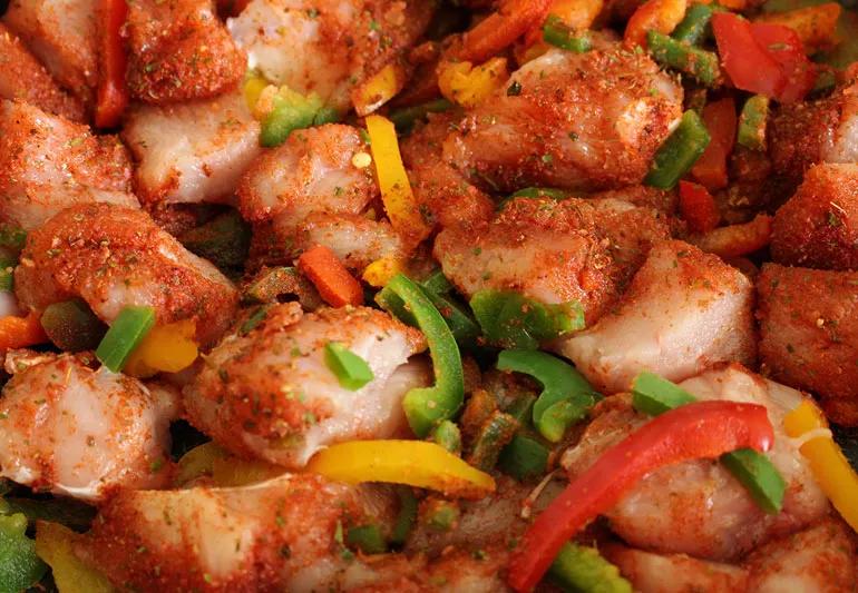 just right spicy chicken