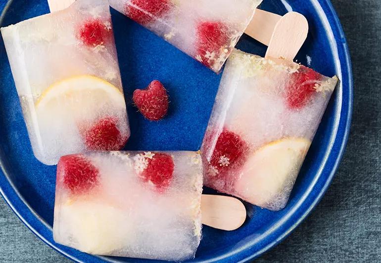 recipe Raspberry Lemon Ice Pops