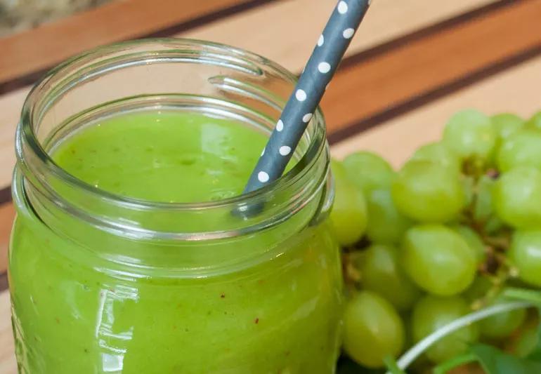 Green grape smoothie