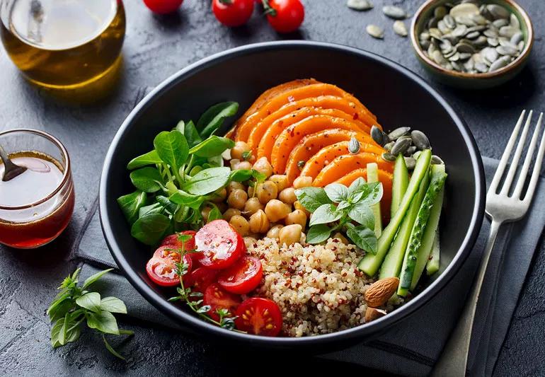 healthy buddha bowl