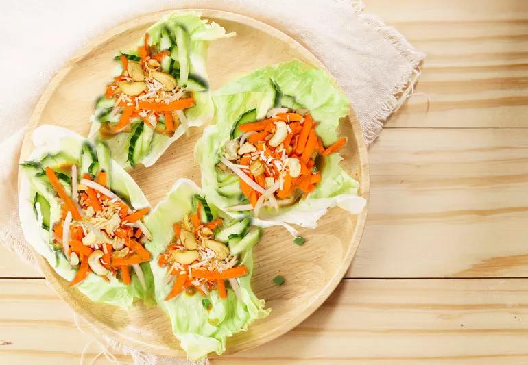 Thai lettuce bowls