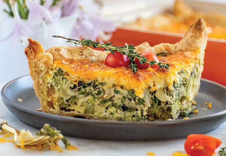 Vegetable Quiche