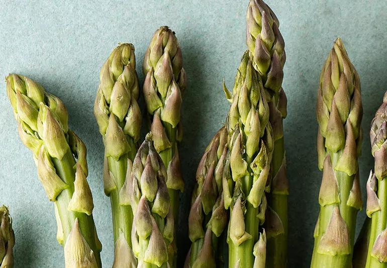 Closeup of asparagus