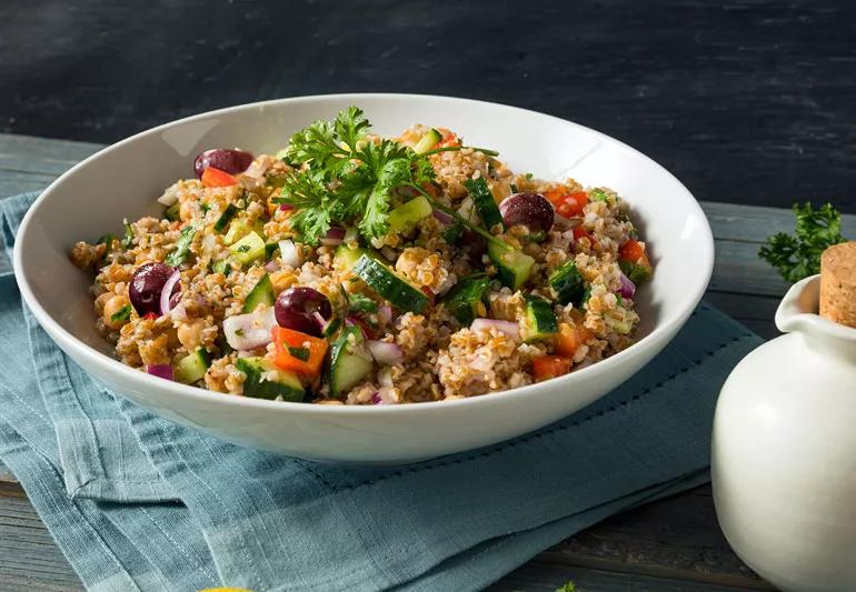 Mediterranian Bulgar Salad