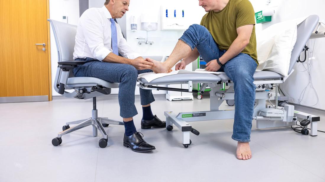 Foot examination