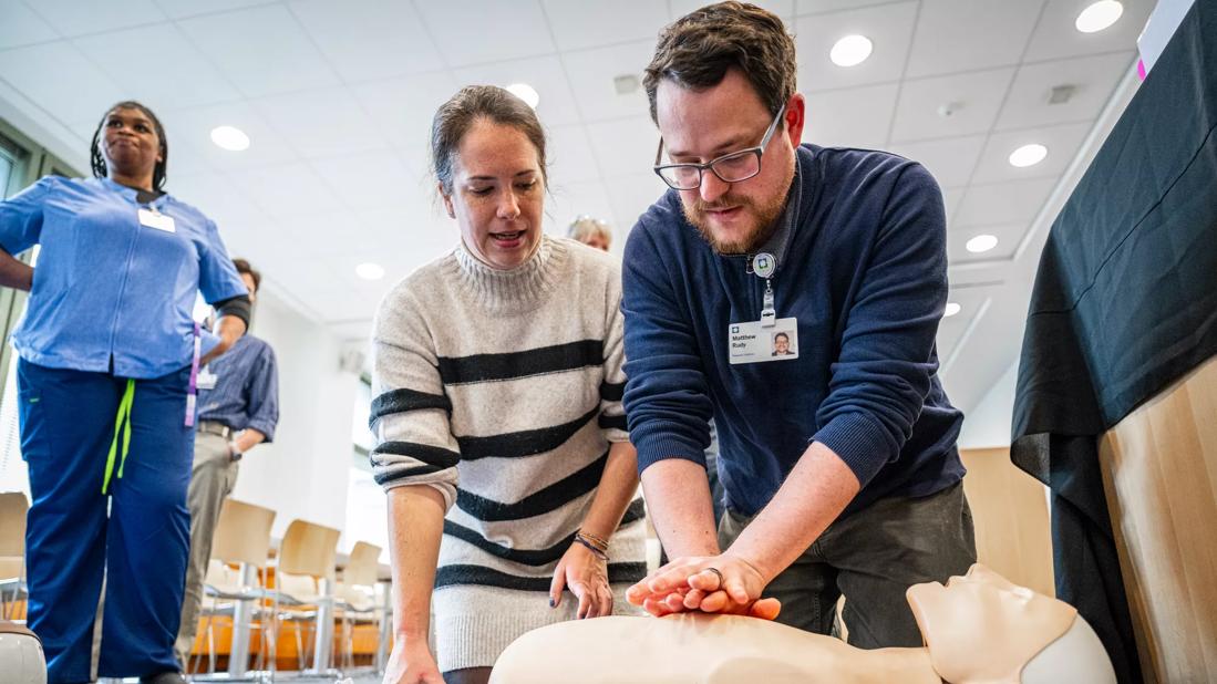 CPR training