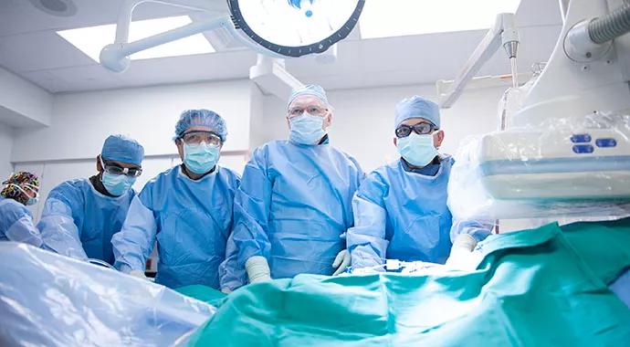cardiac catheterization lab