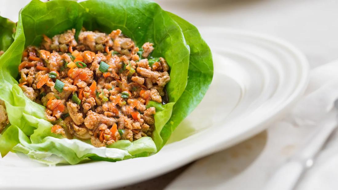 Cabbage bowl with ground turkey