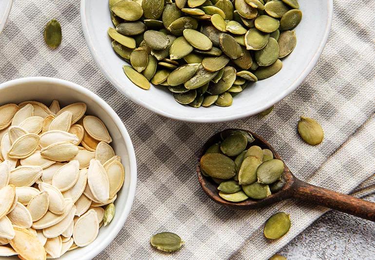 eat pumpkin seeds