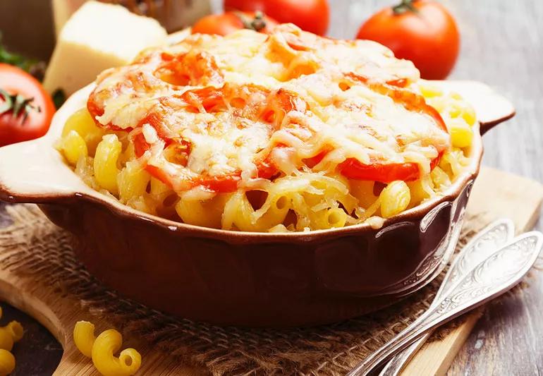 Recipe: Macaroni and Cheese with tomatoes