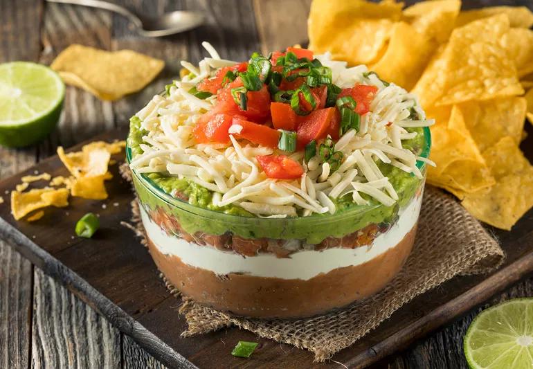 Mexican 8-Layer Dip