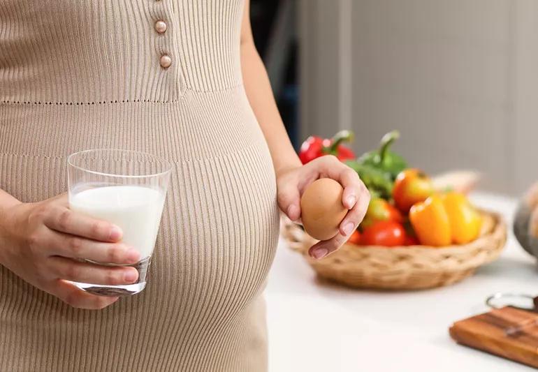 consuming a vegetarian diet while pregnant