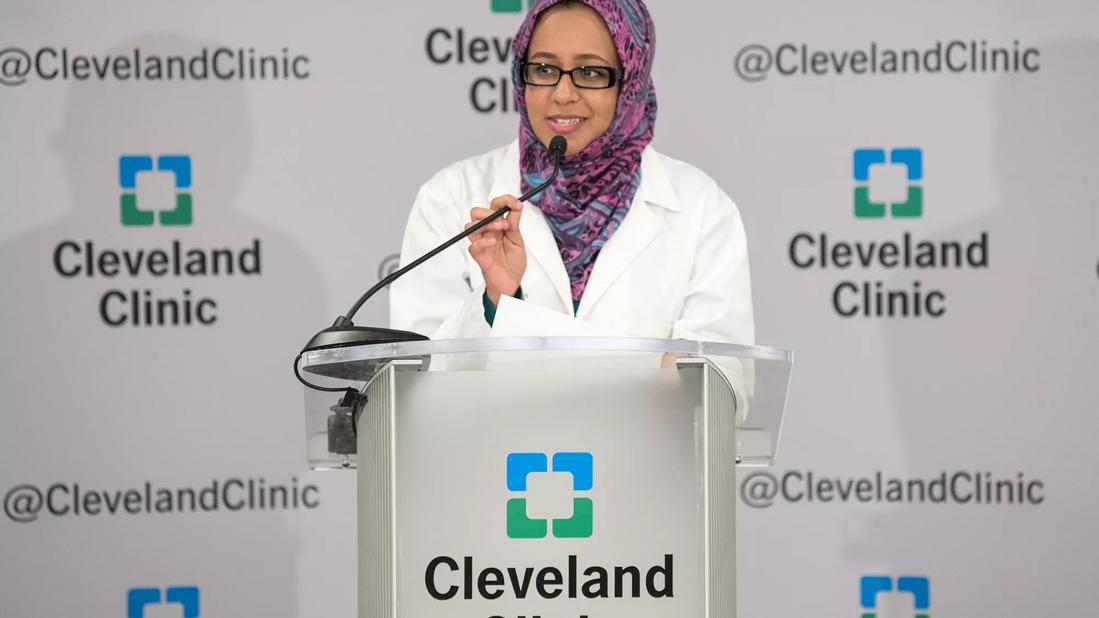 Dr. Suha Abushamma (Credit: Don Gerda, Cleveland Clinic)