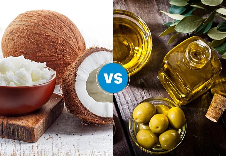 olive oil vs coconut oil