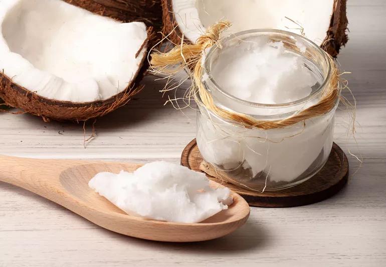 coconut oil and coconuts