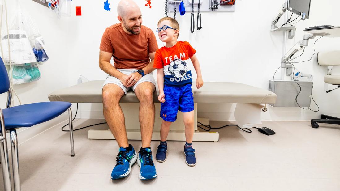 Patient with dad Cuffman, MD