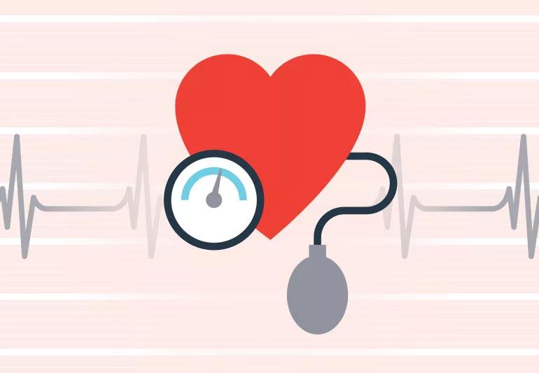 illustration of blood pressure results