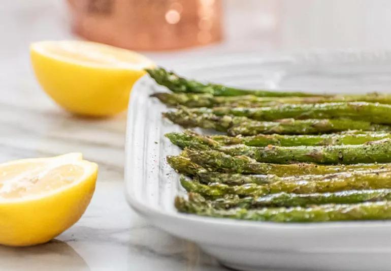 Roasted asparagus