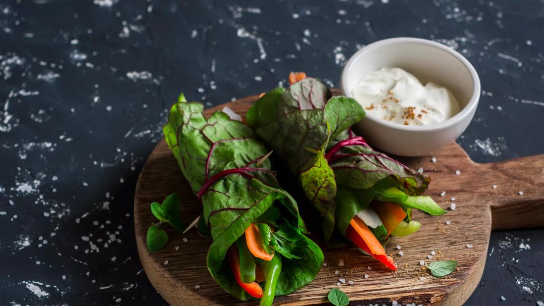 Recipe: Swiss Chard Chicken Tacos