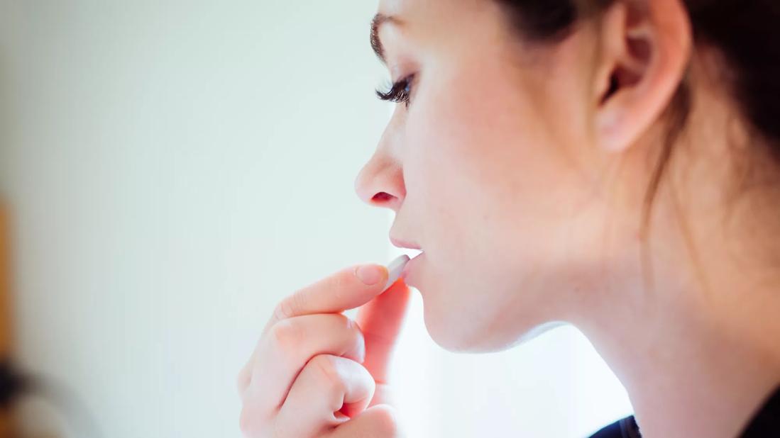 Patient taking medication