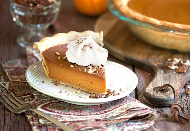 healthy pumpkin pie