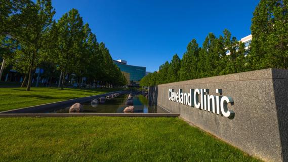 Cleveland Clinic Main Campus sign