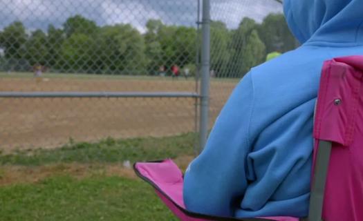 Parent watching game