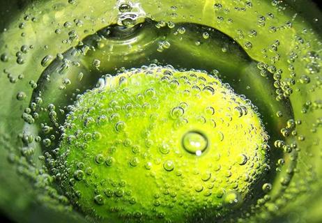 Green soda.
