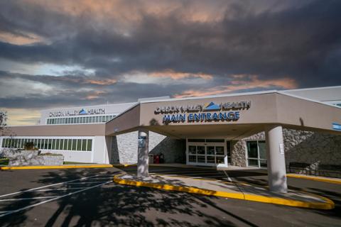 Exterior view of Carson Valley Health