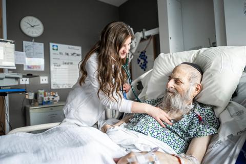 Nurse at bedside