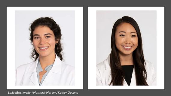 Portraits of Leila (Bushweller) Momtazi-Mar and Kelsey Ouyang