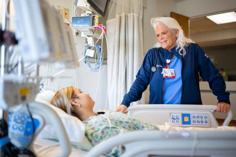 Nurse at bedside