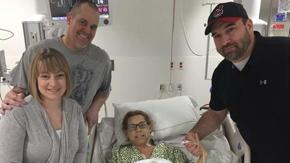 Carole Motycka living liver donor transplant Cleveland Clinic