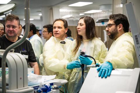 checking temperature with a digital thermometer