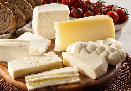 Variety of cheese.