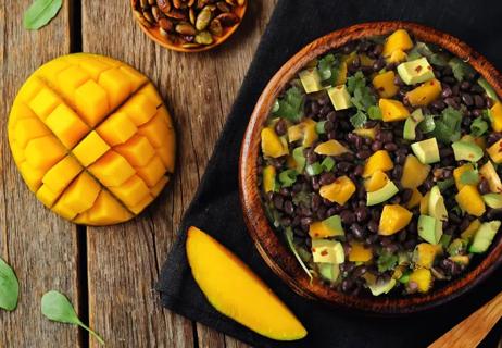 recipe mango avocado black bean salad