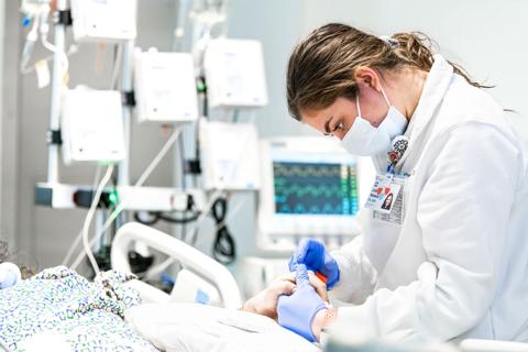 Nurse at bedside