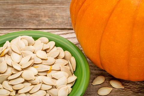 pumpkin and pumpkin seeds