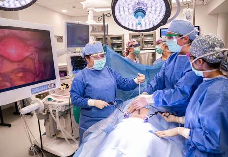 Gynecology surgical simulation