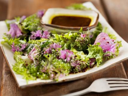 Purple Kale Salad