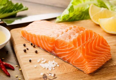 Image of salmon, a source of omega-3