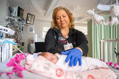 Nurse in NICU