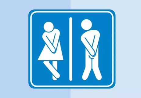 restroom icons with incontinance issues