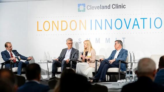 Panelists at Cleveland Clinic's London Innovation Summit