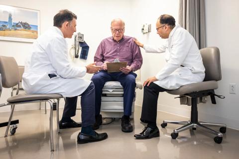 Drs. Hashmi and Danlugi with patient