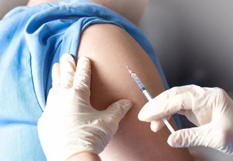 getting a flu vaccine