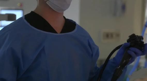 Doctor in operating room